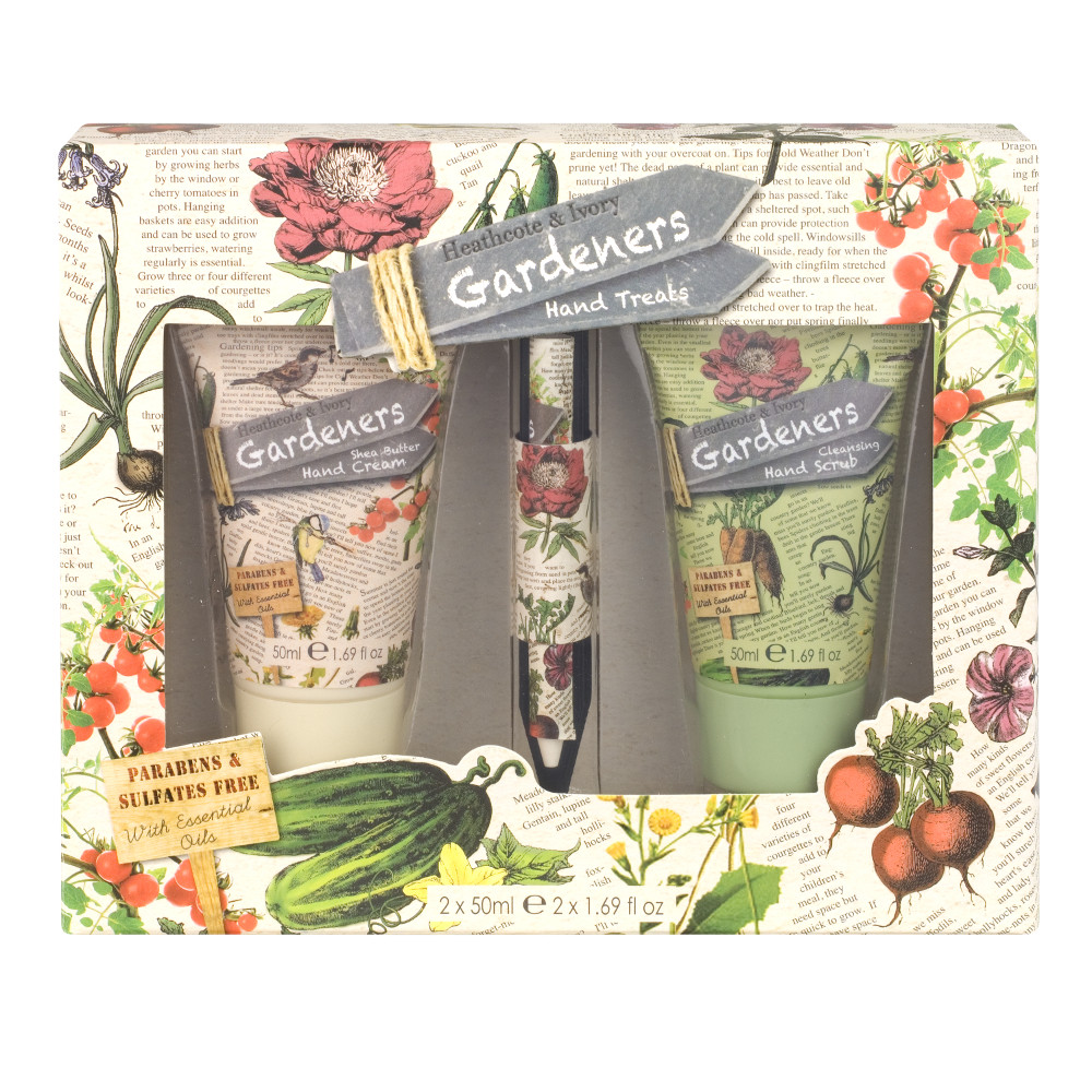 An image of Gardener's Gift Set Hand Treats & Markers