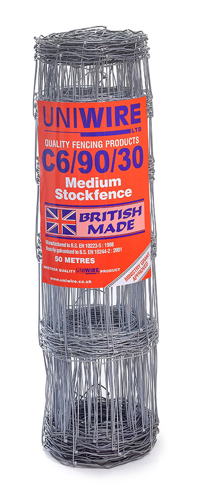 An image of C6/90/30 50M Medium Grade Stock Fencing