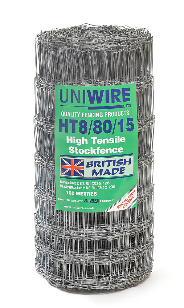 An image of HT8/80/15 High Tensile Stock Fencing (32")